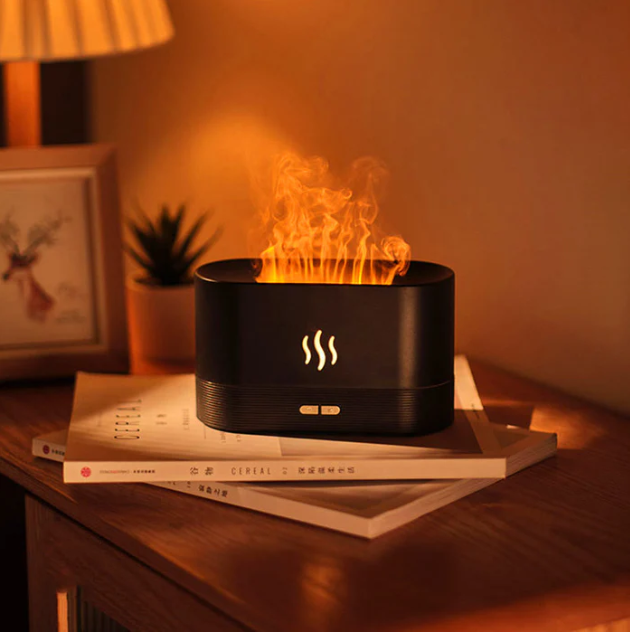 Umidificador e Aromatizador Ultrasônico - Flame Fire