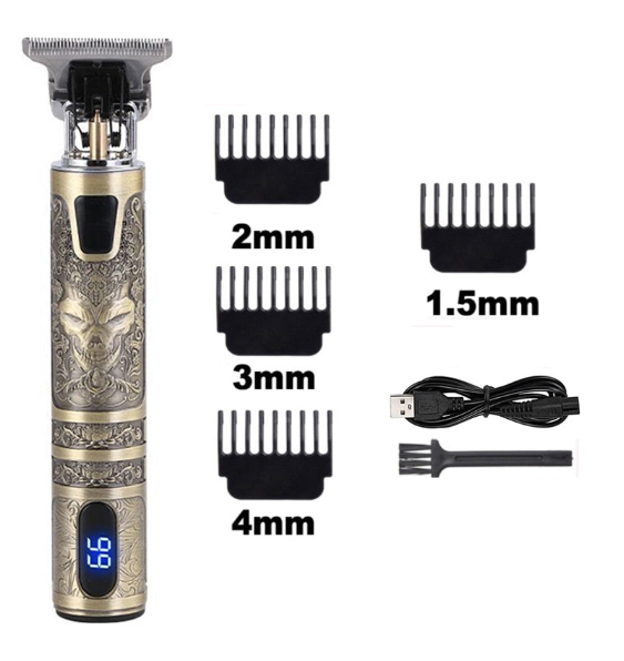 Máquina de Barba e Cabelo Profisssional T9