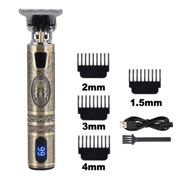 Máquina de Barba e Cabelo Profisssional T9