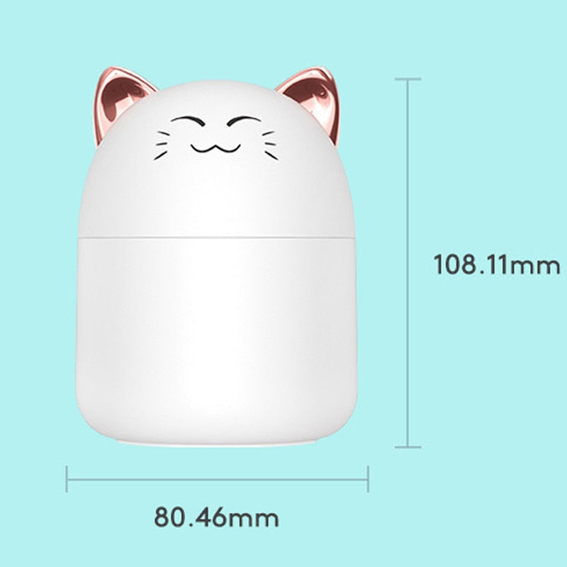 Umidificador e Aromatizador de Ambiente - Cats