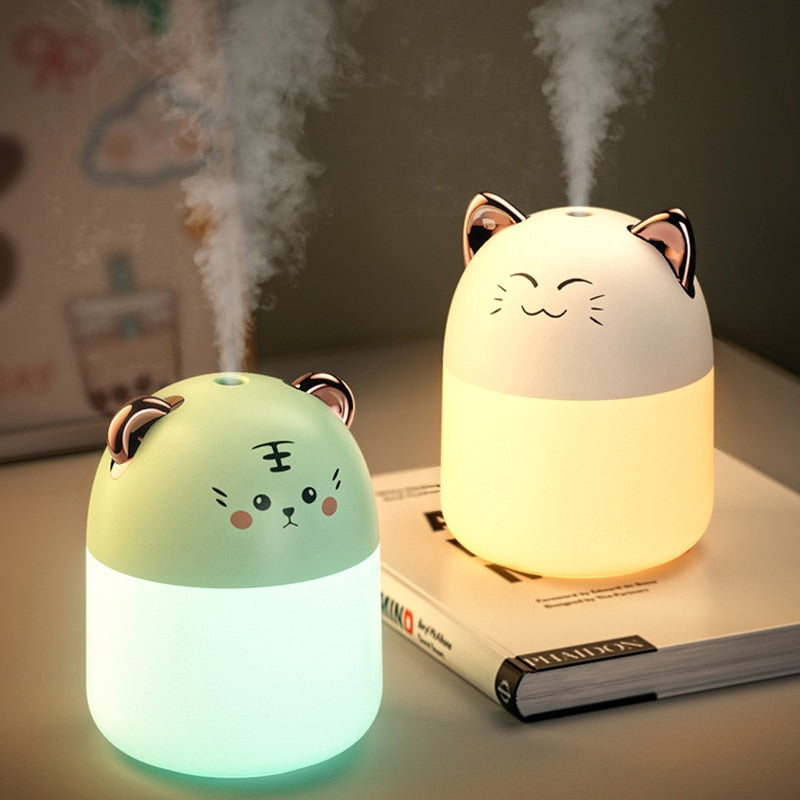 Umidificador e Aromatizador de Ambiente - Cats