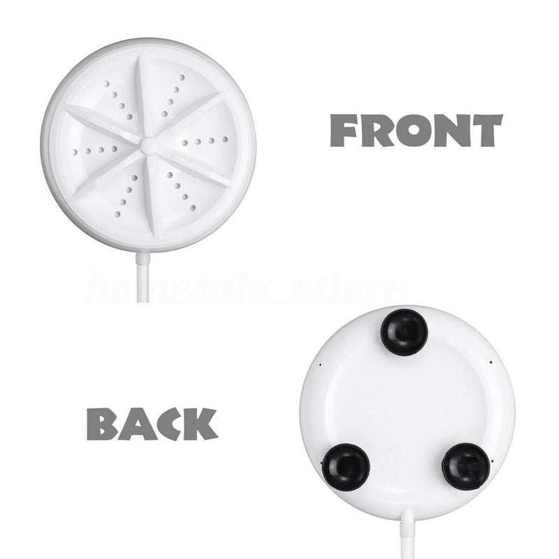 Mini Maquina Lavar Roupas no Balde Lavadoura Rotativo USB Portatil - original