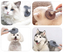 Escova removedora de pelos cachorro e gato Pet Beauty